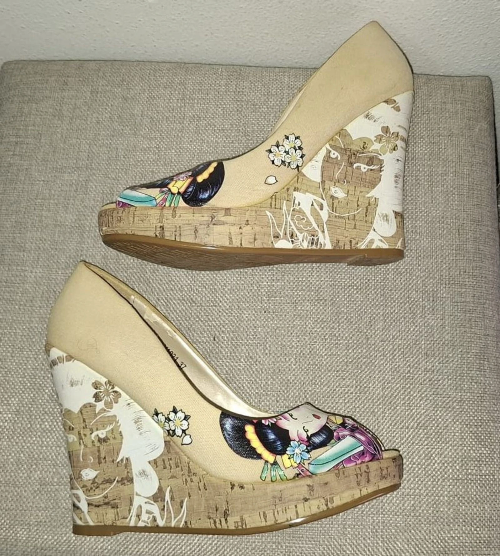 Y2K bedrukte wiggeschoenen voor dames limited edition – photo 3